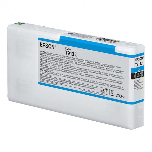 Epson Cyan 200ml Ink for SC-P5000 T9132